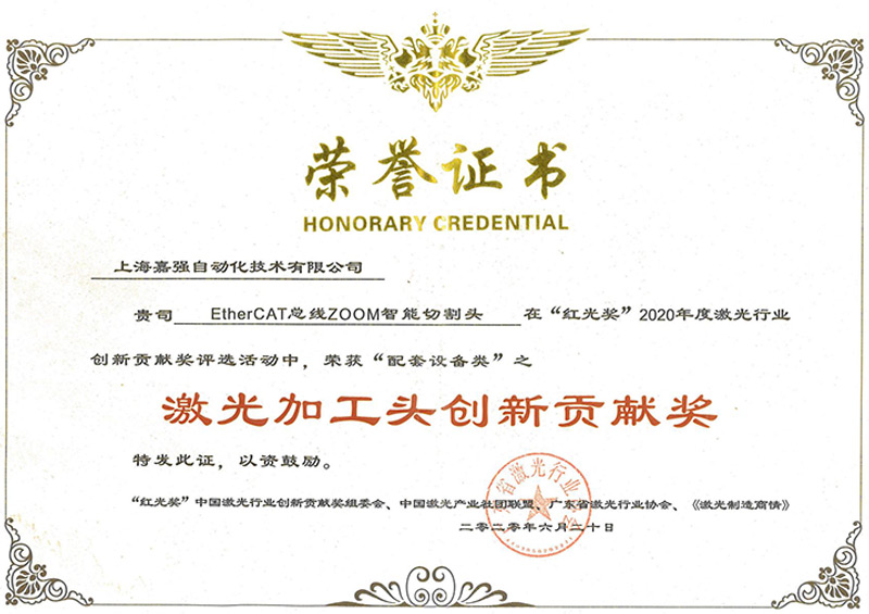 創新(xin)貢獻獎